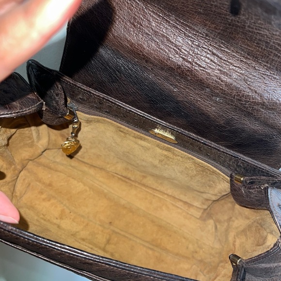 Vintage Gucci Ostrich Crossbody - Picture 13 of 16